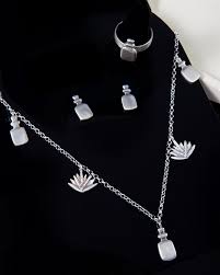 Joyería de plata diseño agave